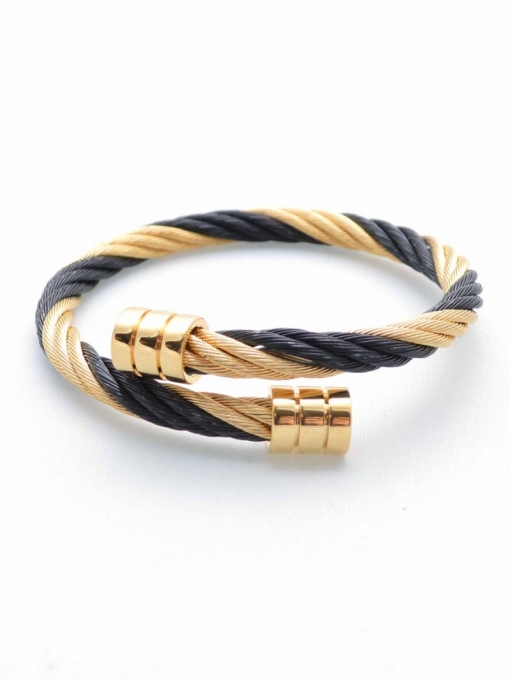 Twisted Screws Bangle